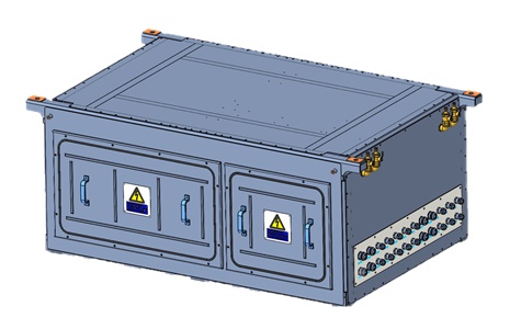 Locomotive traction converter